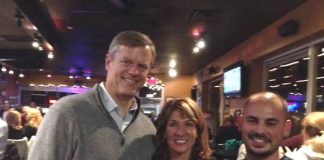 Candidates for gov. Baker and Polito host dinner at Shrewsbury